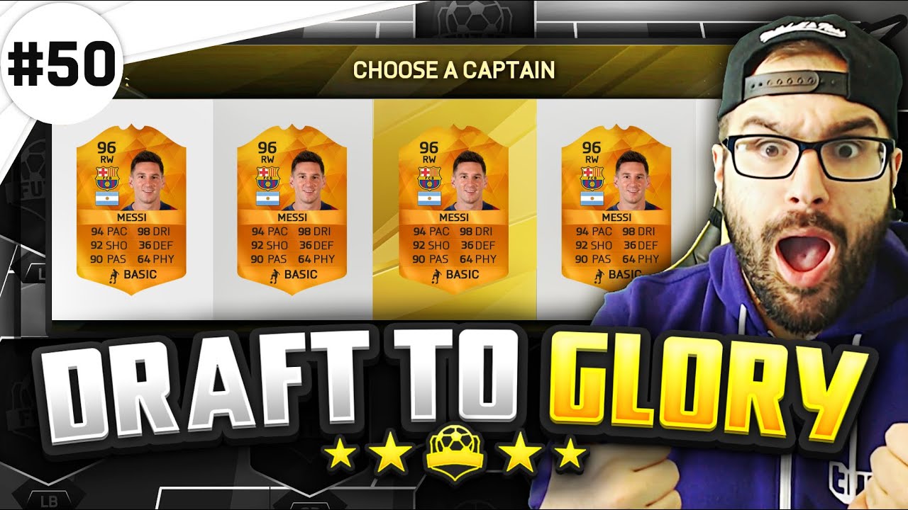 MOTM MESSI OR RIOT! - FUT Draft to Glory #50 - FIFA 16 Ultimate Team Draft Mode