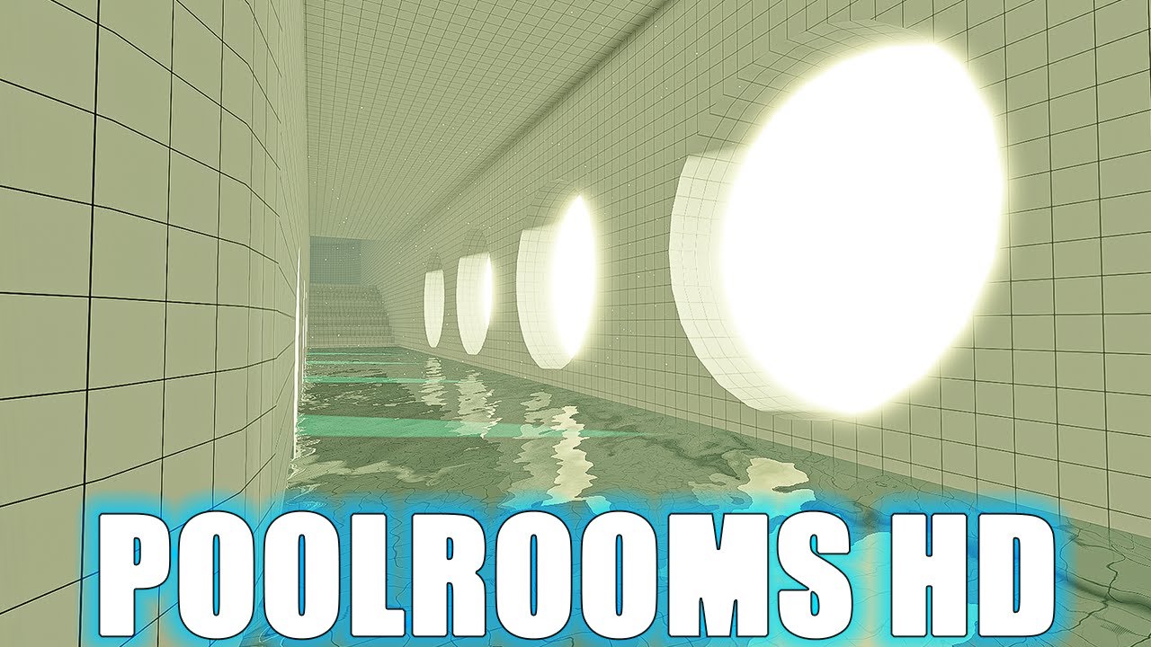 Poolrooms HD (Подсобки, уровень 37) *Как получить ВСЕ значки* Полное прохождение игры Roblox [4K]