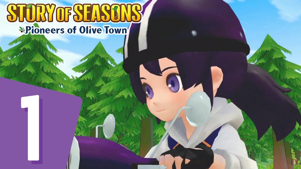 Let's Play Story of Seasons: Pioneers of Olive Town #1 - Purple EVERYTHING