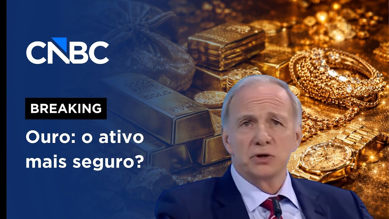 Ray Dalio alerta “guerra de capitais” global e defende ouro como ativo mais seguro | CNBC BREAKING