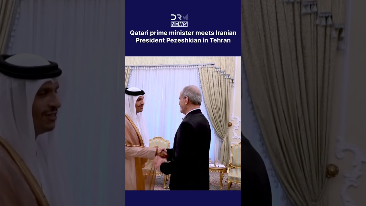 Qatar PM Meets Iran&rsquo;s Pezeshkian in Tehran to Revive Stalled War Diplomacy | AC1G