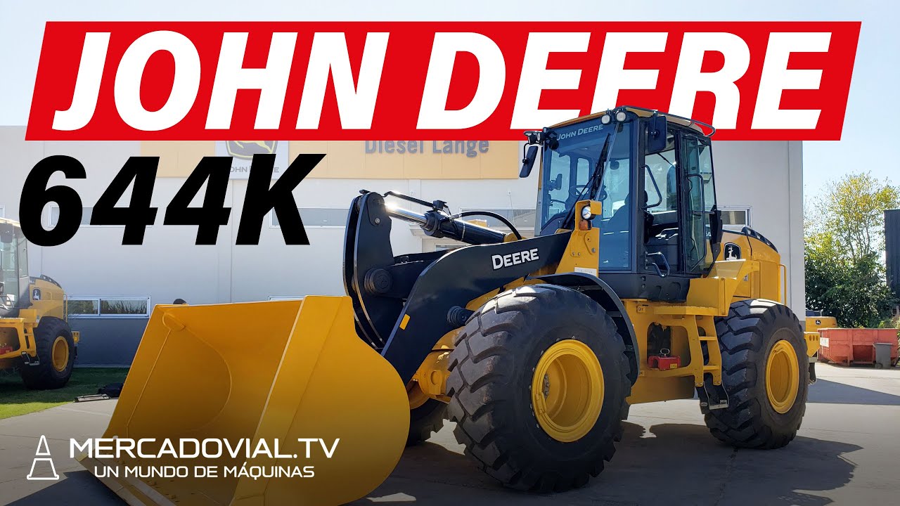 [JOHN DEERE 644K] Cargador Frontal de 18.000 kg - motor JD 6 cilindros de 173 hp | Diesel Lange