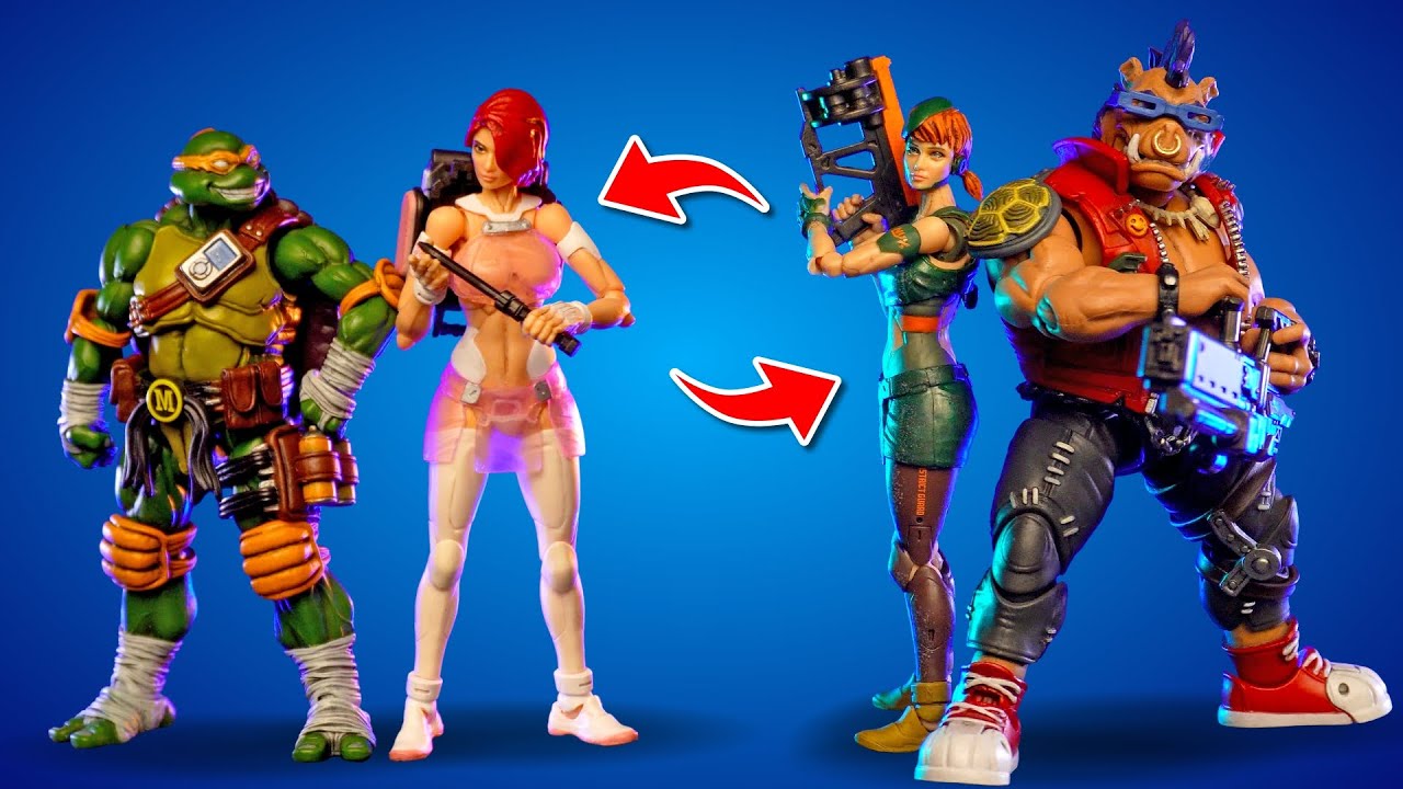 Even MORE 1/18 Scale Figures! Perfect for TMNT