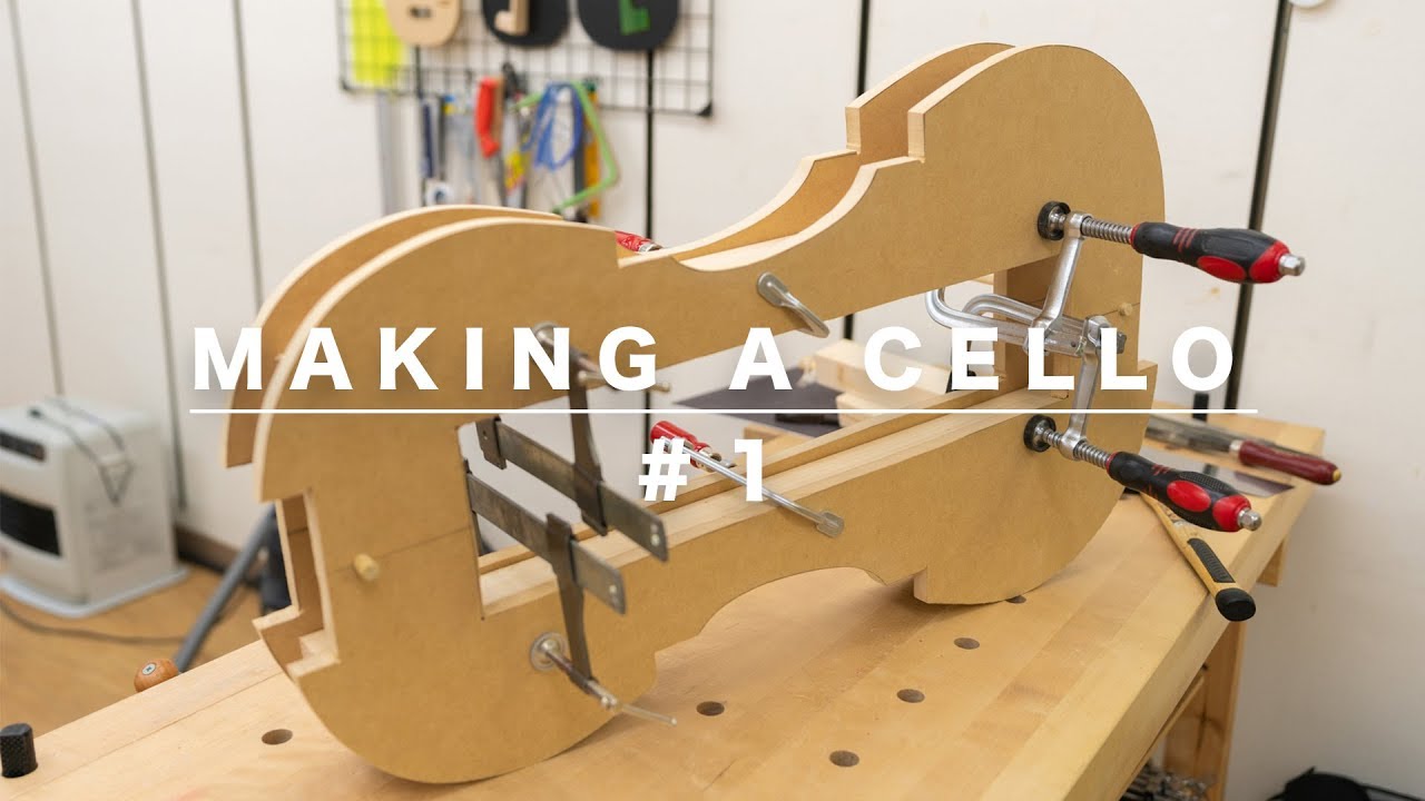 [DIY] Making a Cello #1 // チェロを作る！その１
