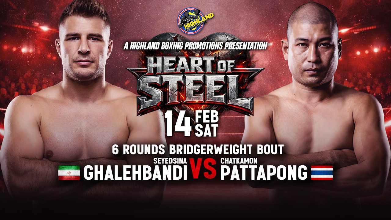 Seyedsina Ghalehbandi 🇮🇷 VS Chatkamon Pattapong 🇹🇭 | February 14, 2026 | Highland Boxing Gym