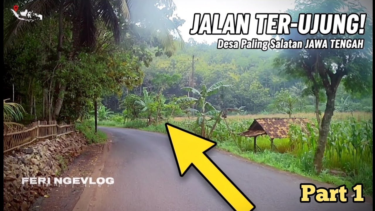 Jalan Menuju Desa Paling Selatan di Jawa Part 1 | Paranggupito Wonogiri - FERI NGEVLOG