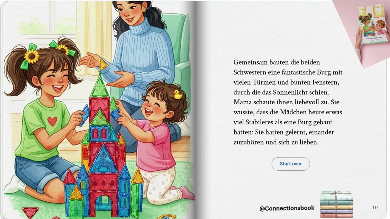 Turm der Freundschaft 🏰 | „Du hast alles kaputt gemacht!!“ 🏗️💥 | Eine Geschichte über Empathie 🤝✨