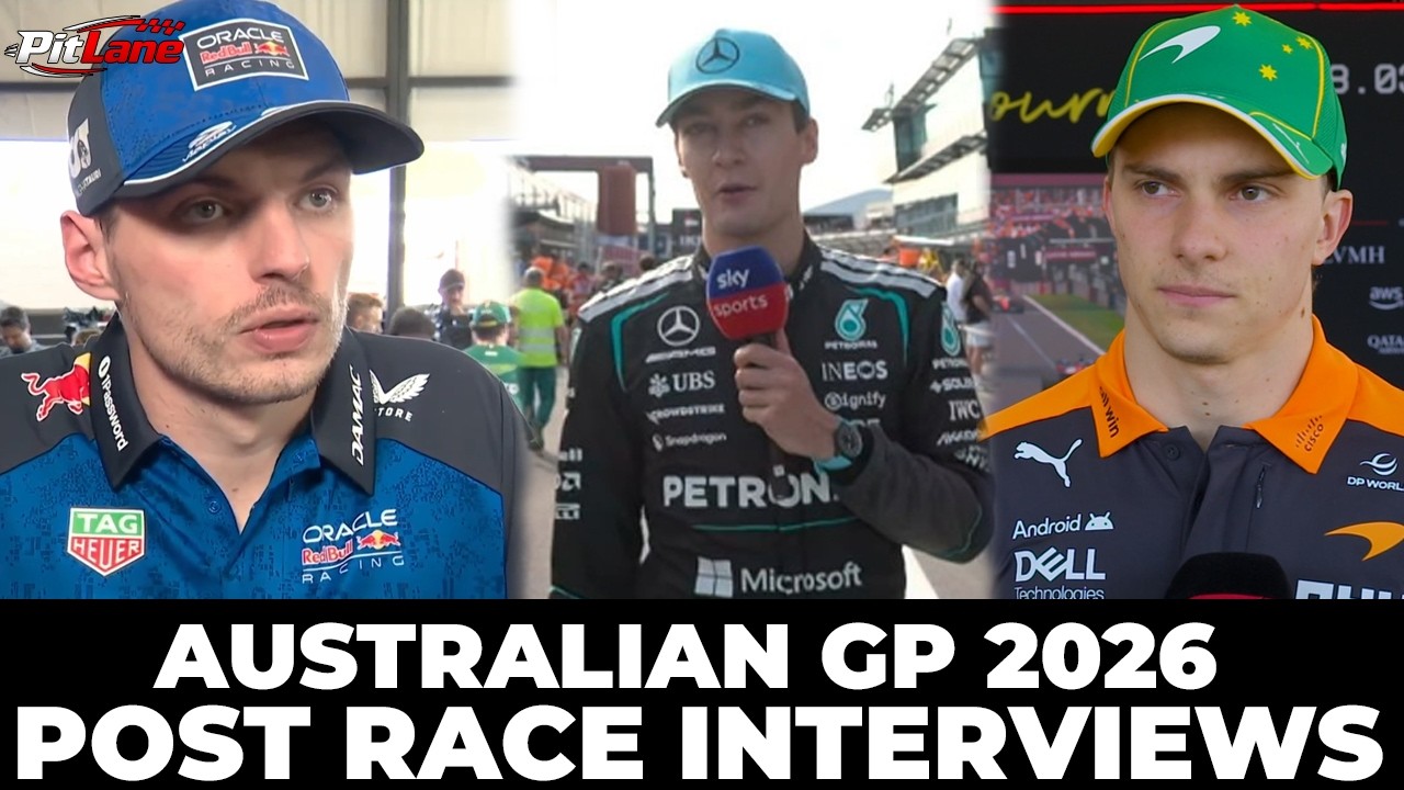 F1 Drivers Post Race Interviews | Australian GP 2026 | PART 1