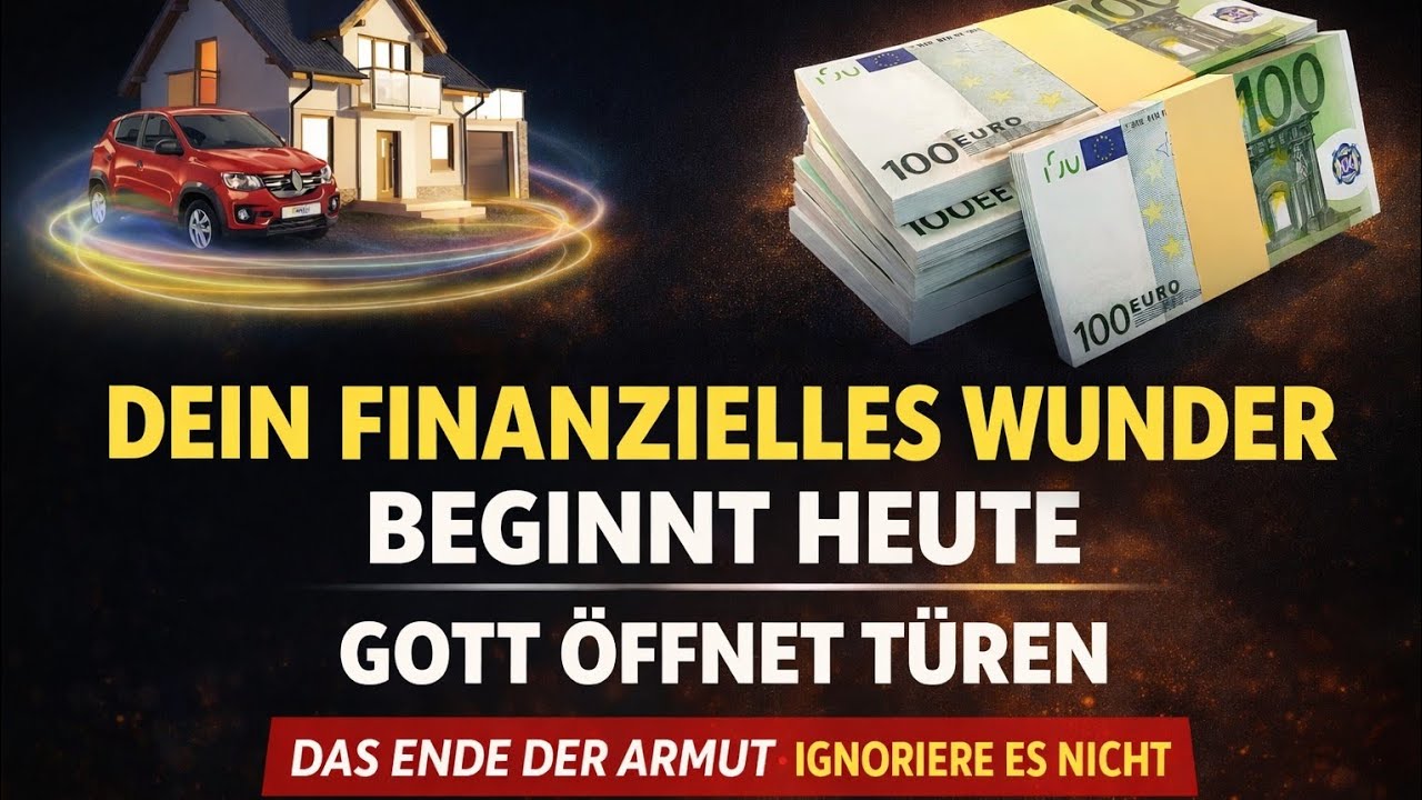 💰🙏DEIN FINANZIELLES WUNDER BEGINNT HEUTE, GOTT ÖFFNET TÜREN UND DEIN KONTO WIRD GESEGNET JETZT NOCH!