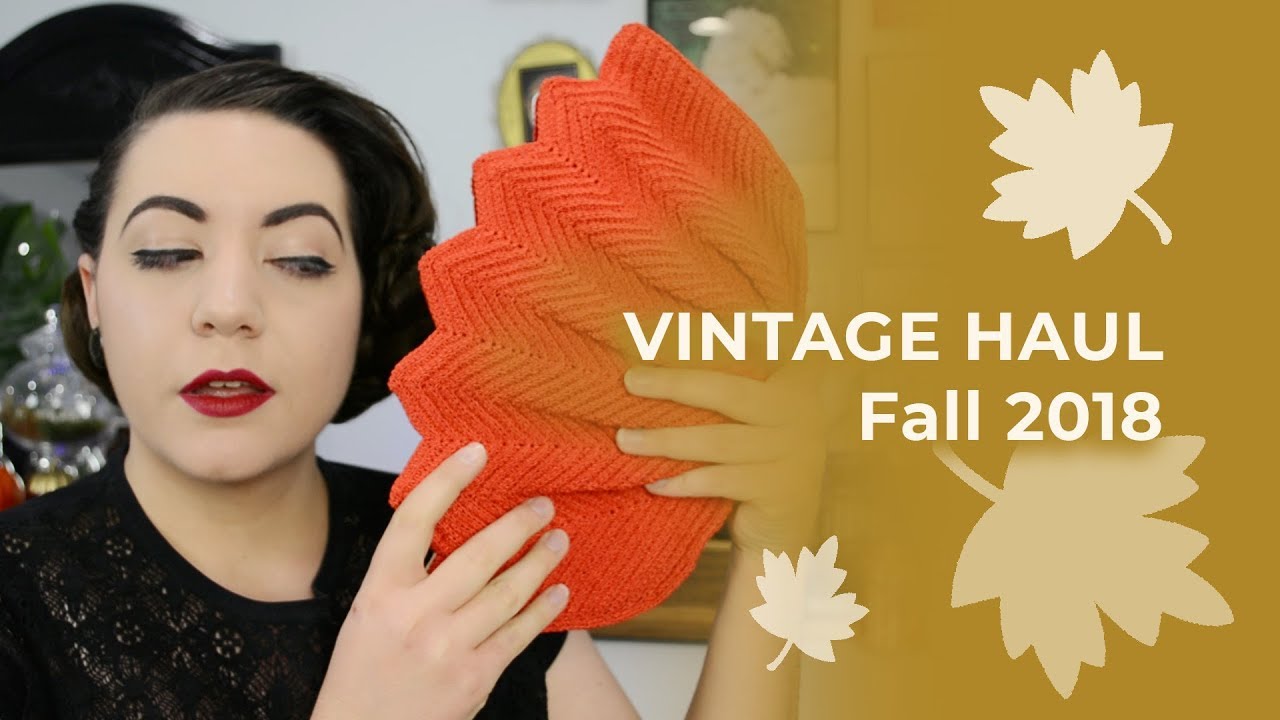 Vintage Haul - Fall 2018