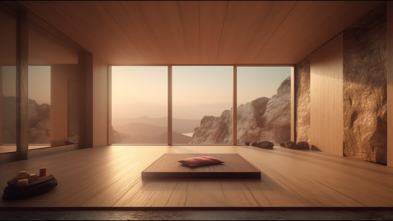Soothing Chinese Music - Mountain Zen Room - Guzheng Healing Chinese Classical Music