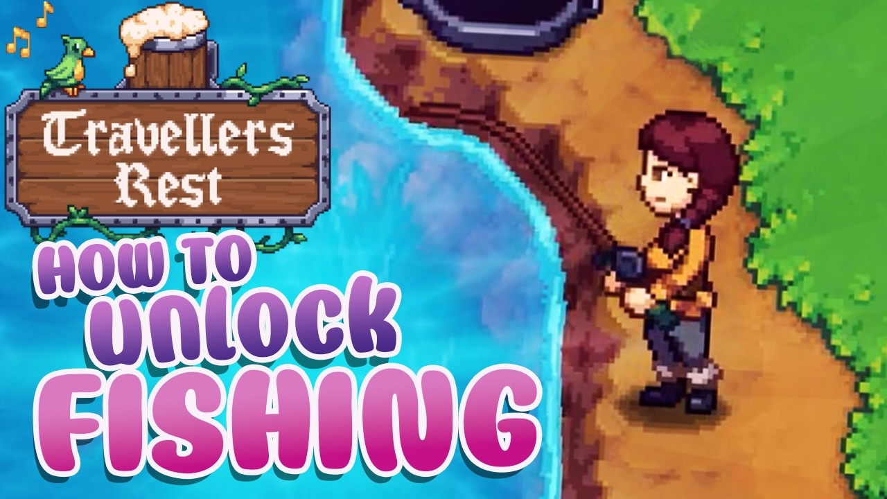 GET YOUR FIRST FISHING ROD! — How To Unlock Fishing in Travellers Rest! (Full Beginner's Guide)