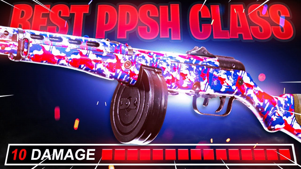 the *LOW RECOIL* PPSH in COLD WAR.. 😍 (Best PPSH-41 Class Setup)