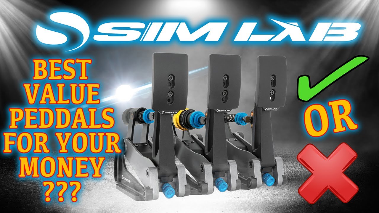SimLab XP1 Pedals Review!!! -  Will they make you faster? 🏎️‍💨