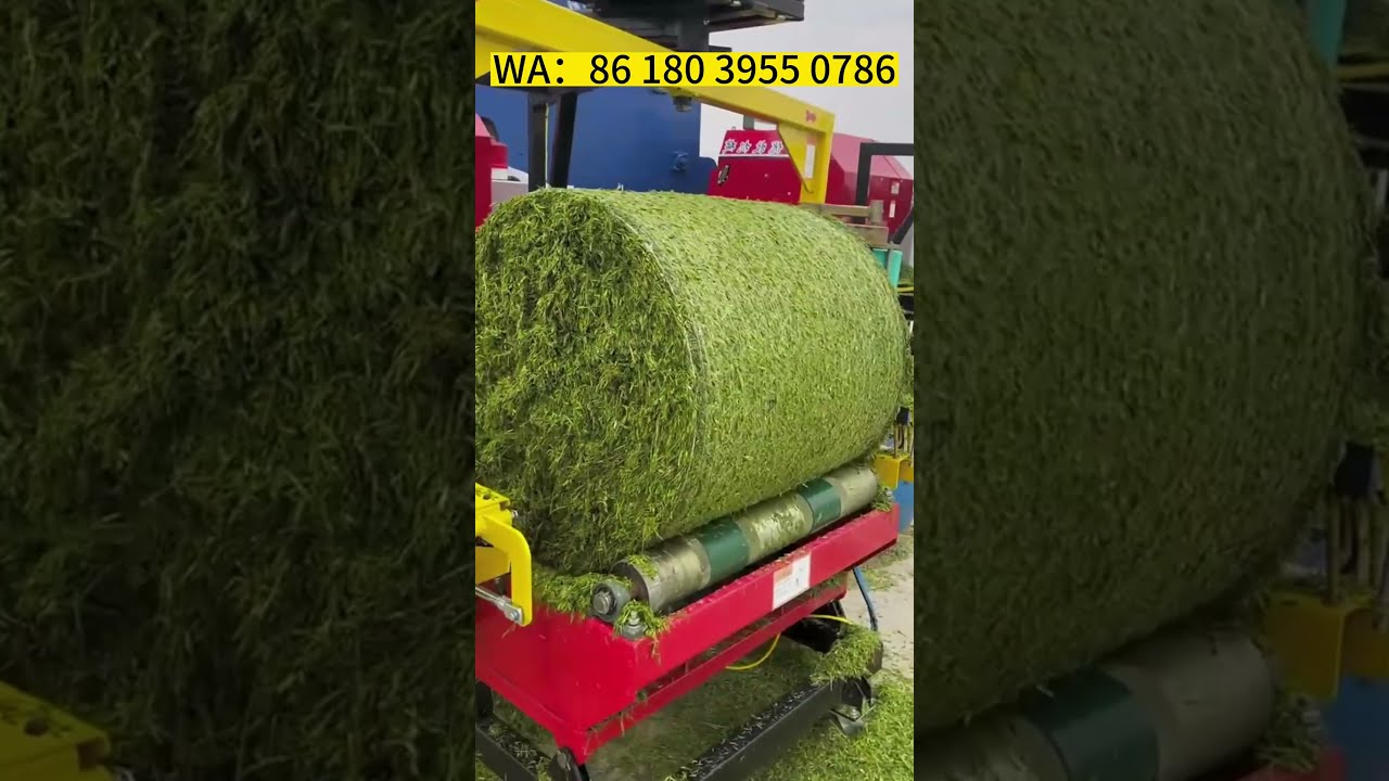 Silage baler, efficient and time-saving