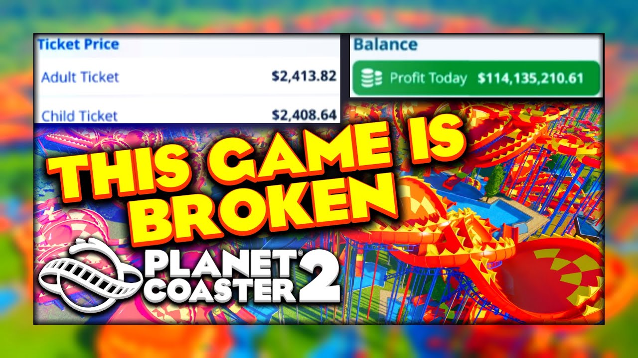 How I Broke Planet Coaster 2's Leaderboard and Economy in a Day!