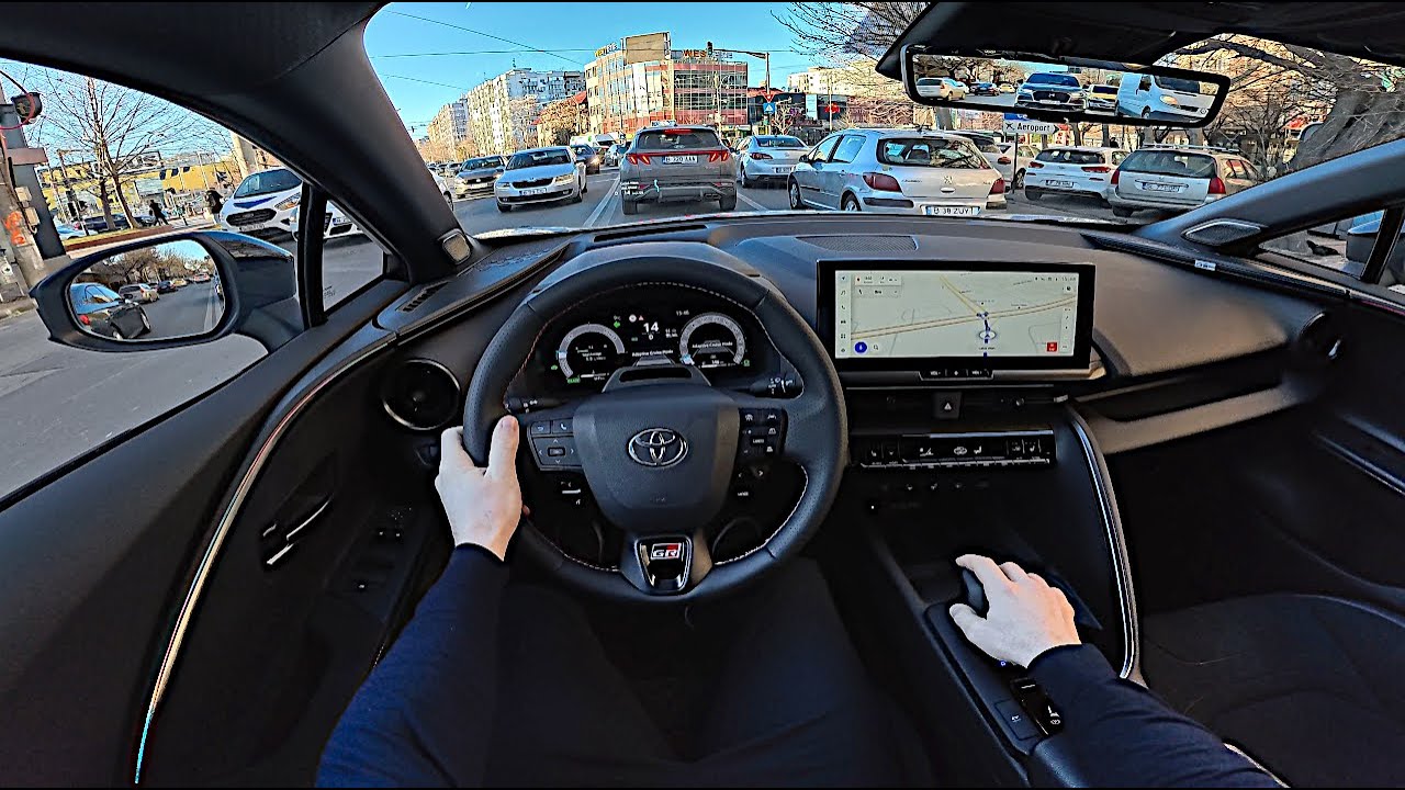 Новый тест-драйв Toyota C-HR GR Sport 2024 от первого лица