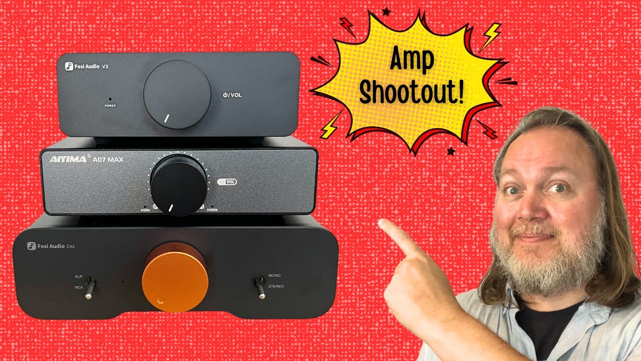 Fosi ZA3 vs V3 vs Aiyima A07 Max - Which is the right amp for you?