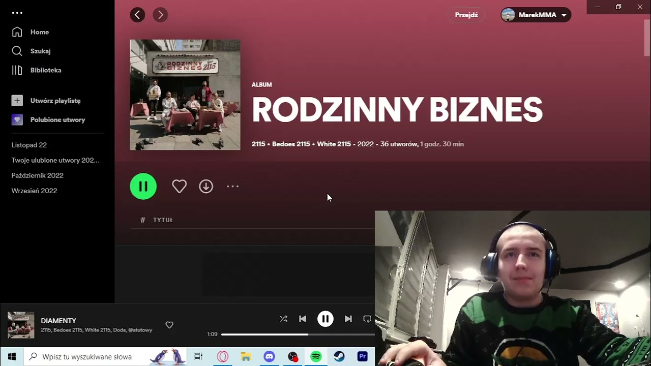 2115 - DIAMENTY (ft. Doda) - Pierwsza reakcja i opinia! I Maro