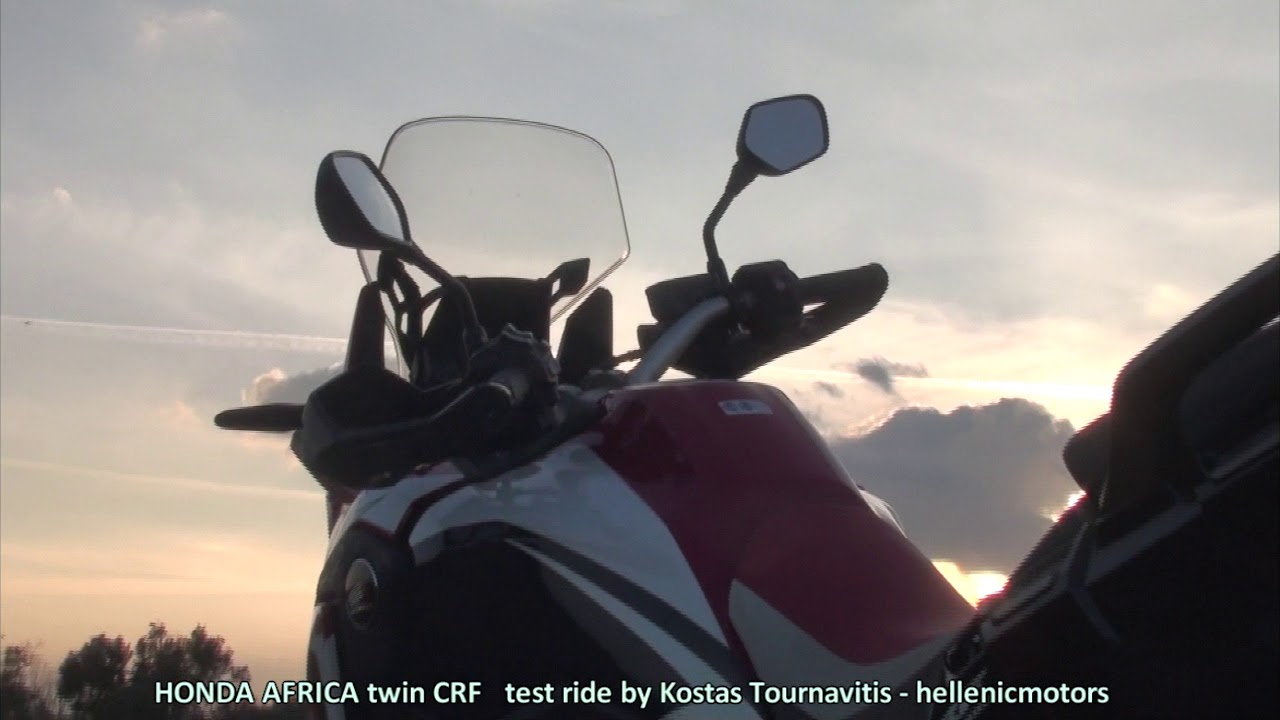 HONDA AFRICA twin  test ride by Kostas Tournavitis - hellenicmotors.com