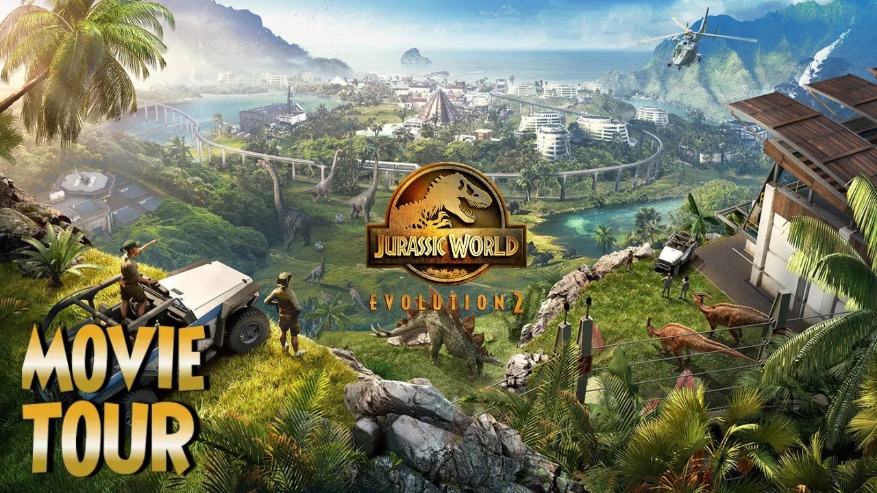 *NEW* Jurassic World Evolution Tour | Movie Tour | JWE 2