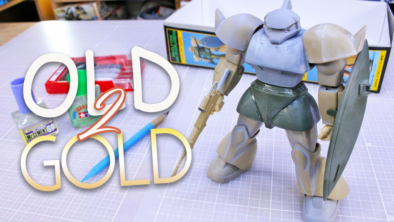 OLD 2 GOLD: 1982 Real Type Gelgoog WIP Pt.2