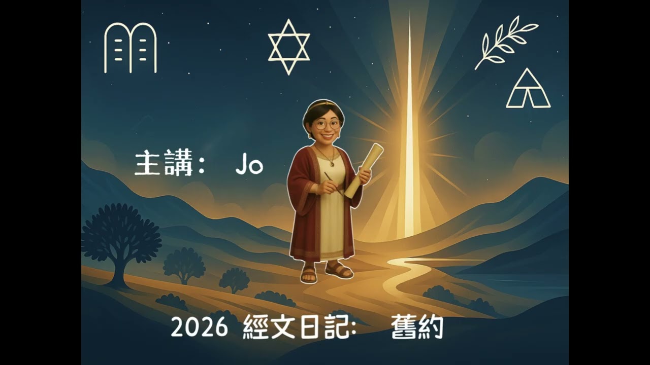 2026 經文日記-來跟隨我-摩西書第1章；亞伯拉罕書第3章（1月5-1月11日） OT2