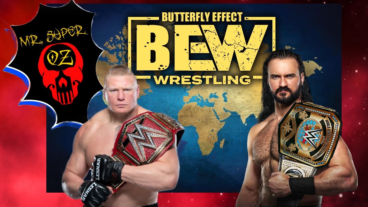 Butterfly Effect Wrestling #intercontinental #wwe  #championship #elevated #drewmcintyre #raw