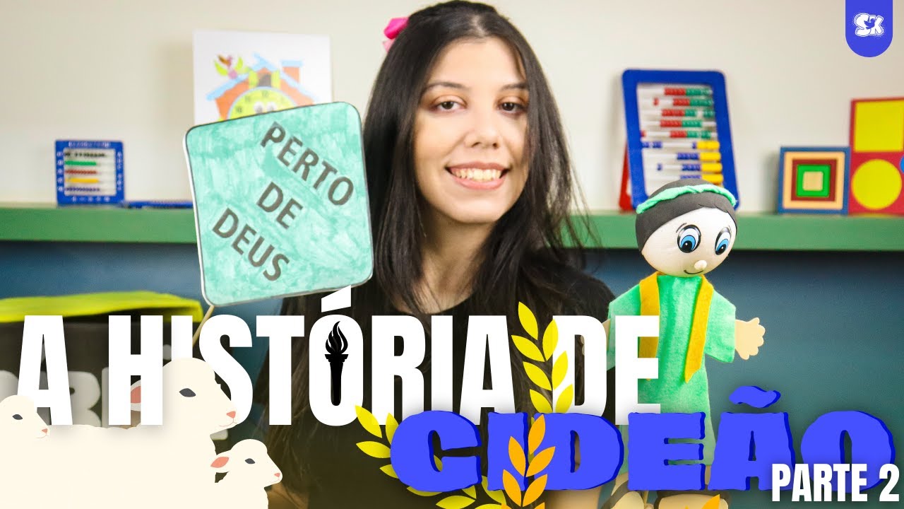 A HISTÓRIA DE GIDEÃO - Ep.2 (SHALOM KIDS) ft.Tia Angélica