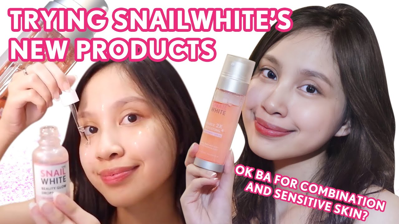 Which SNAILWHITE products work best for COMBINATION & SENSITIVE SKIN?