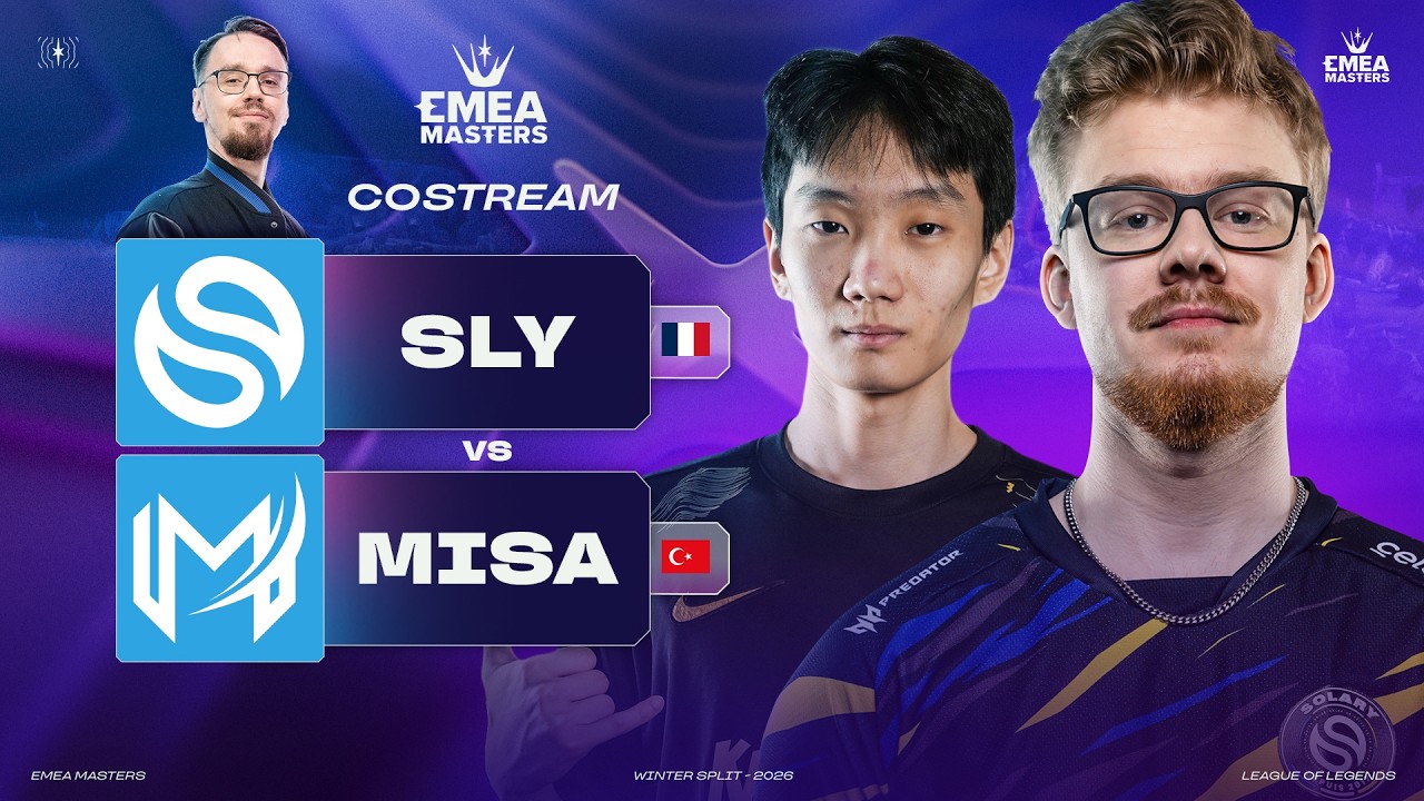 🔴Solary vs Misa Esports🔴P&Oacute;ŁFINAŁ EMEA MASTERS WINTER PLAYOFF 2026🔴