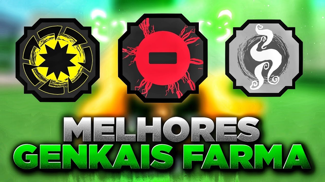 TOP 5 MELHORES GENKAIS PARA UPAR NO SHINDO LIFE!!!