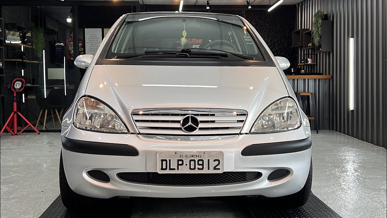 Mercedes Benz Classe A 160 - apresentando em detalhes a Baby-Benz - carro de uso diário 2005
