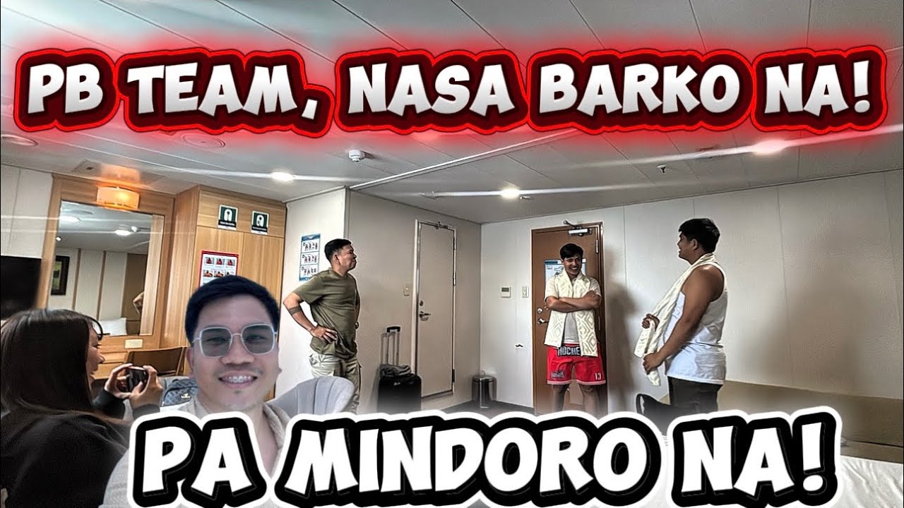 PB TEAM NASA BARKO NA! Pa MINDORO na sila! @PugongByahero #pugongbyahero 