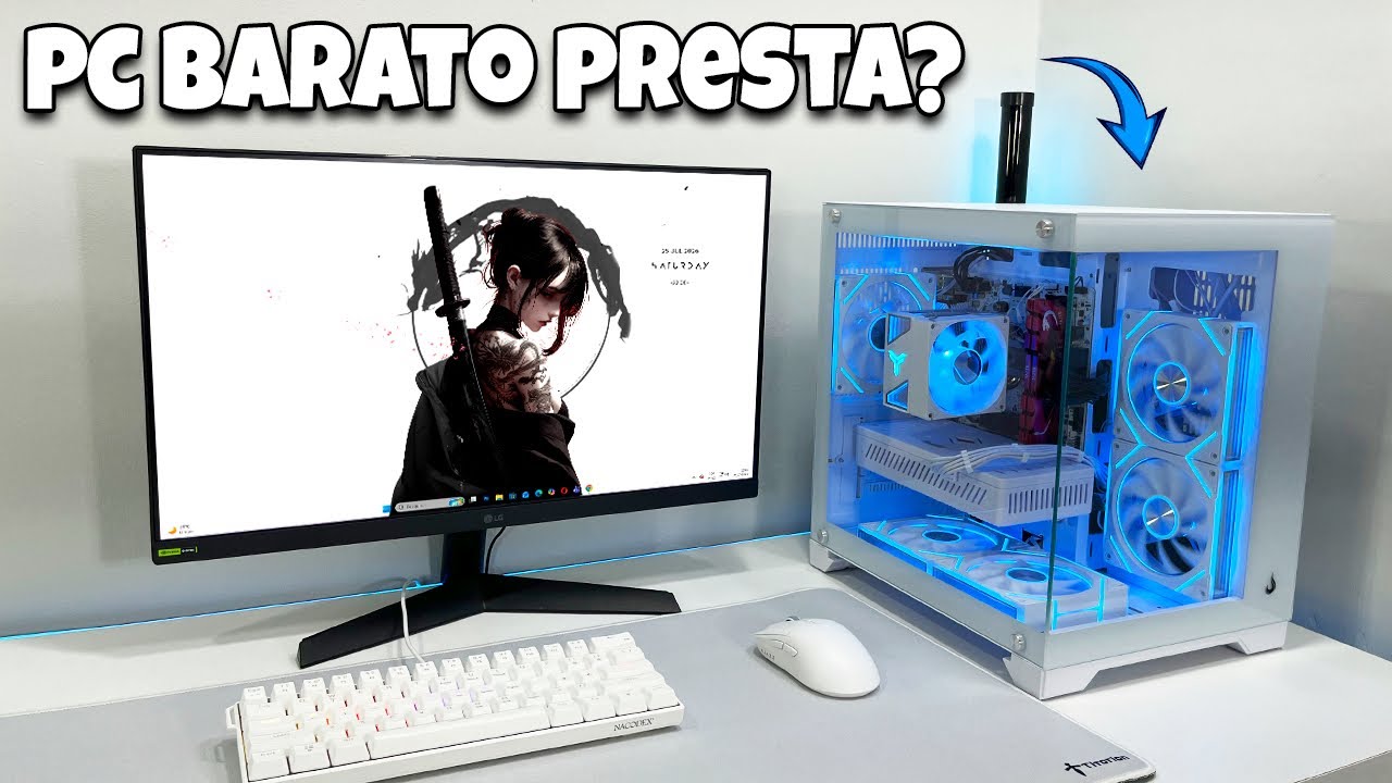 Montando o Melhor PC Gamer BARATO pra Rodar Tudo!