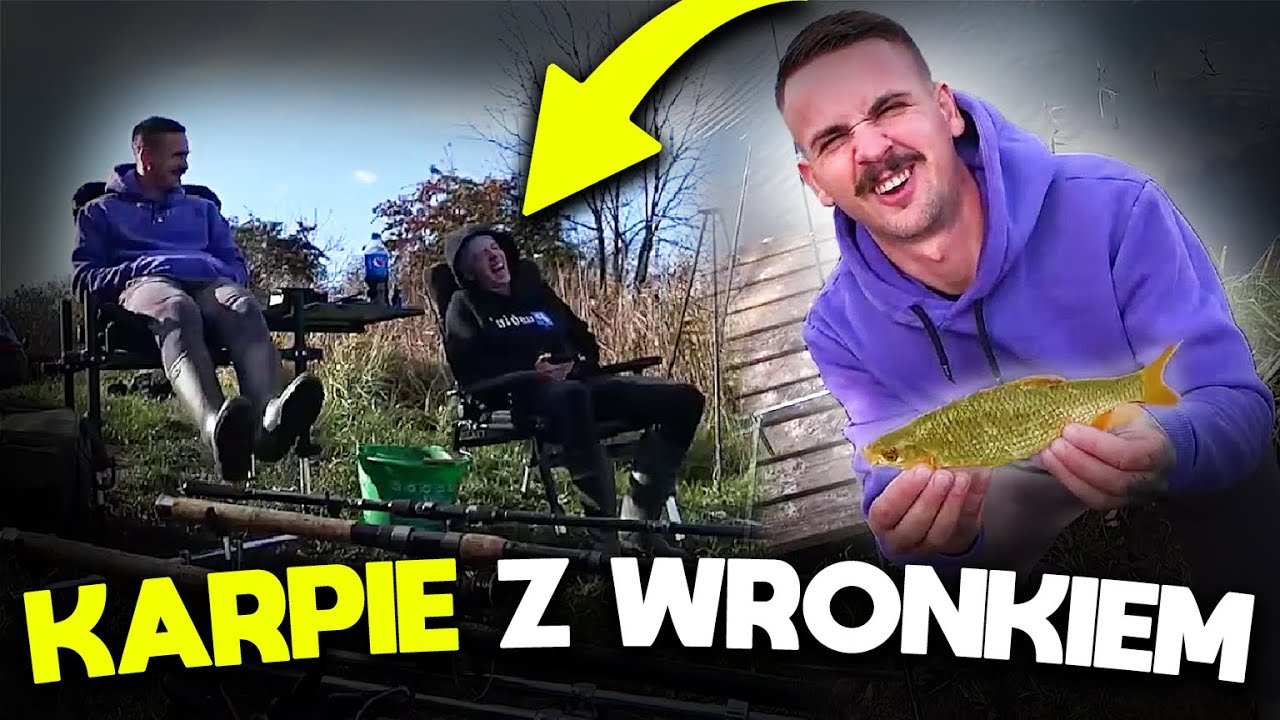TUSZOL I WRONEK POLOWANIE NA KARPIE *IRL*