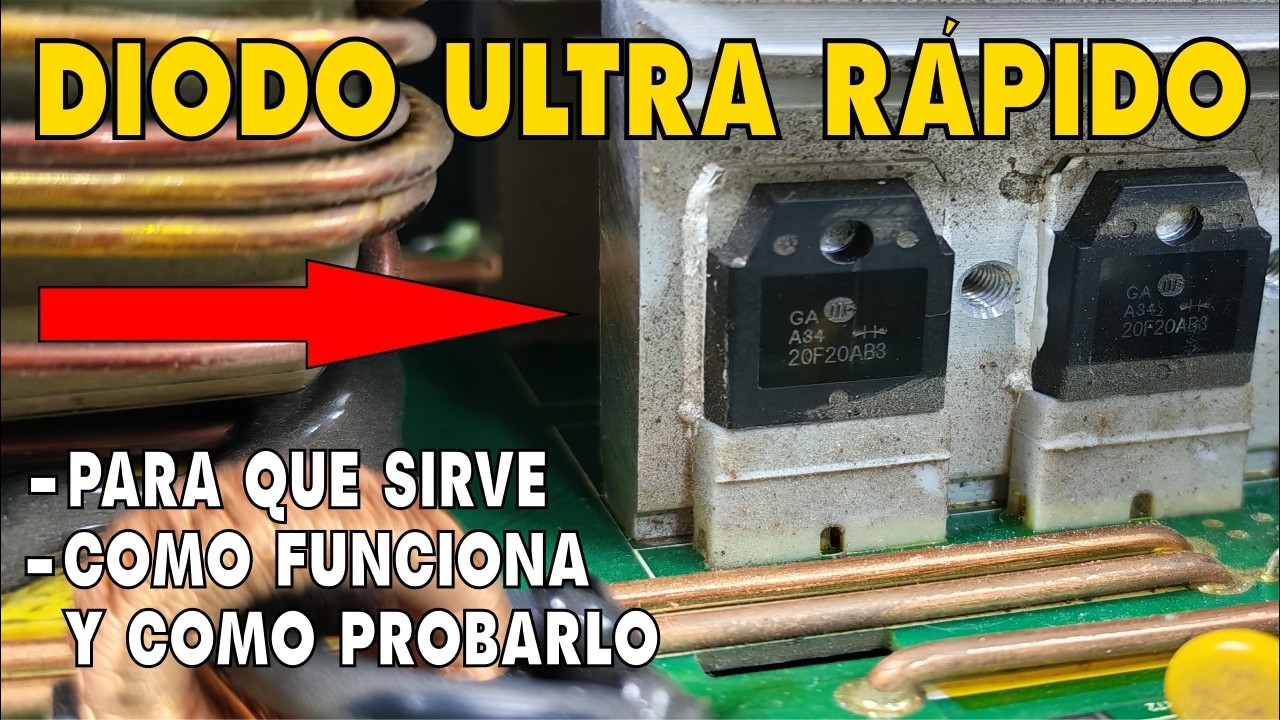 DIODO ULTRARRÁPIDO: Qué es, para qué sirve y cómo medirlo correctamente