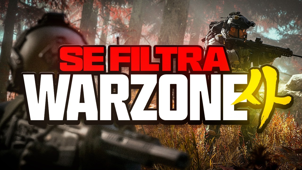 NUEVA FILTRACION del NUEVO WARZONE de MODERN WARFARE 4