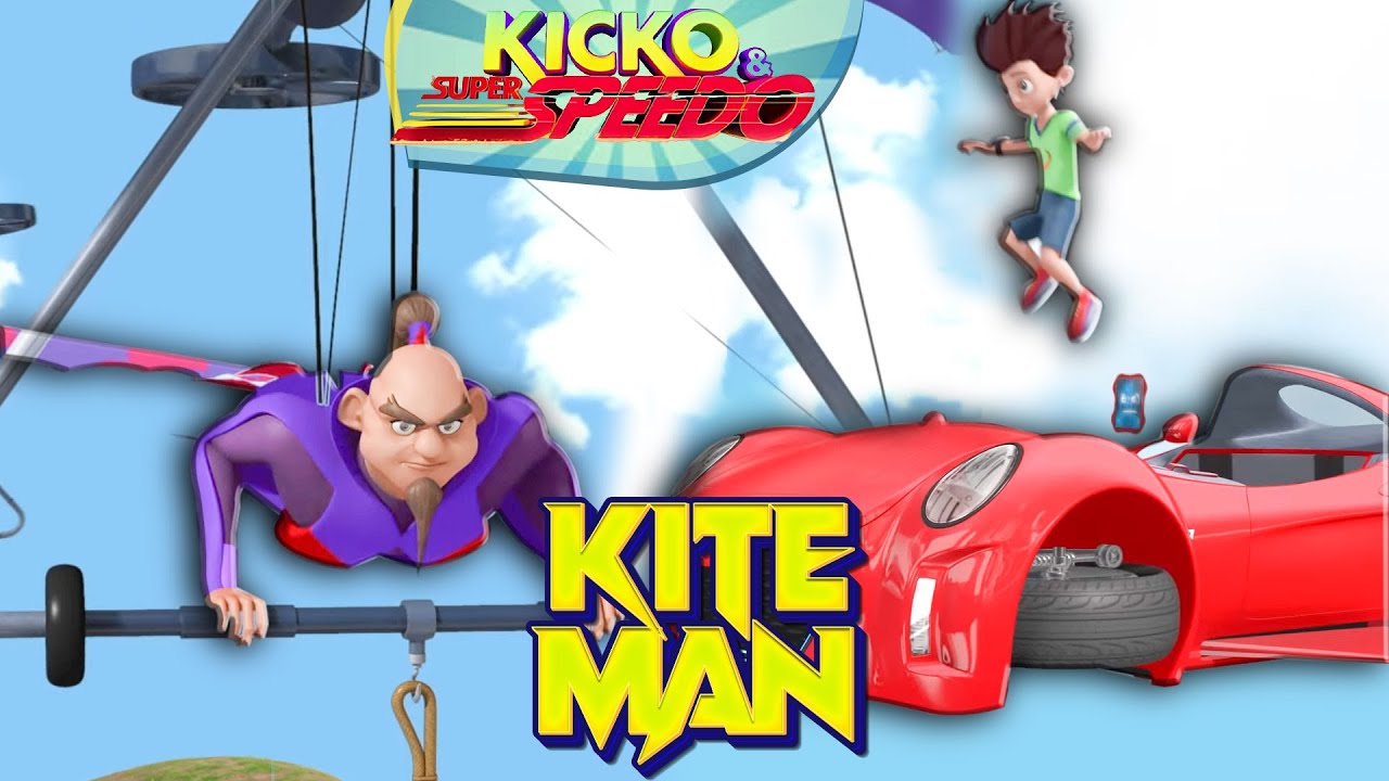 Kicko ने हवा में उड़ाई अपनी Super Speedo Car 🚗I Kicko And Super Speedo I Moral Stories In Hindi