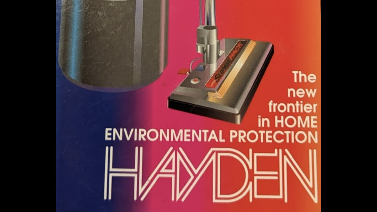 Hayden Central Vacuum 1990s Infomercial - “The new frontier in Home Environmental Protection”