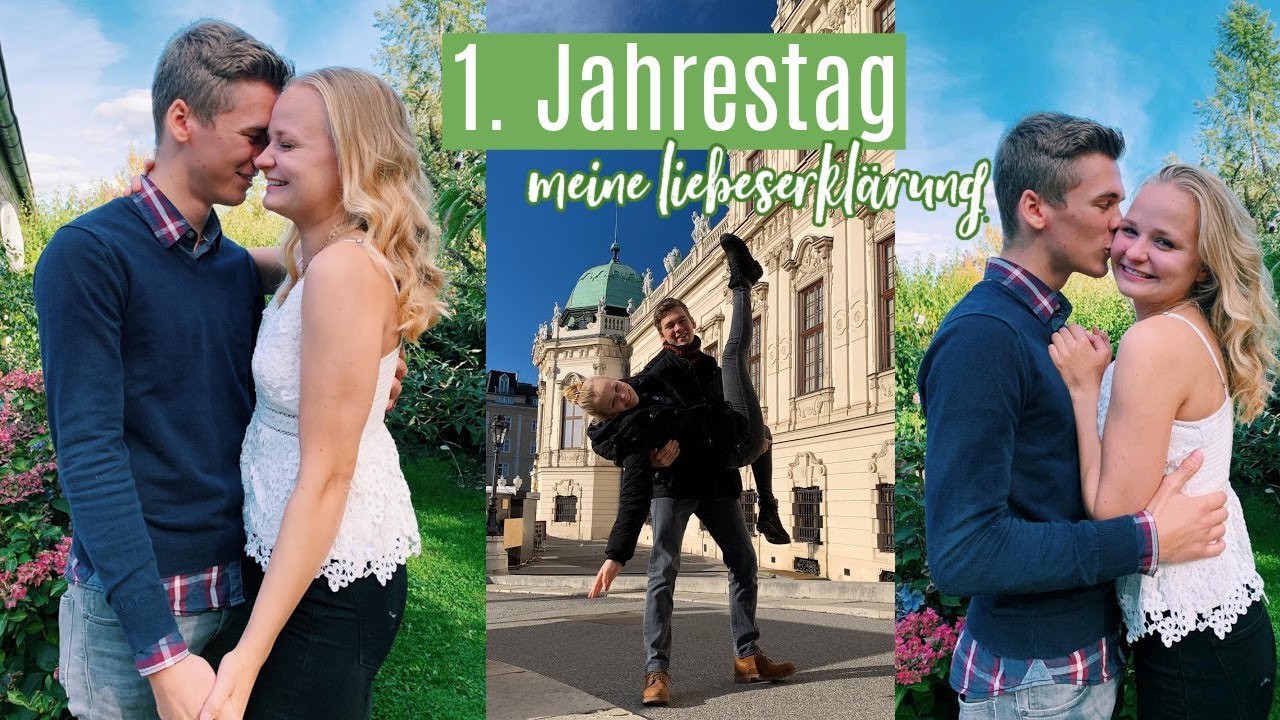 Unser 1. JAHRESTAG (Liebeserkl&auml;rung, R&uuml;ckblick und Hintergrundgeschichte)