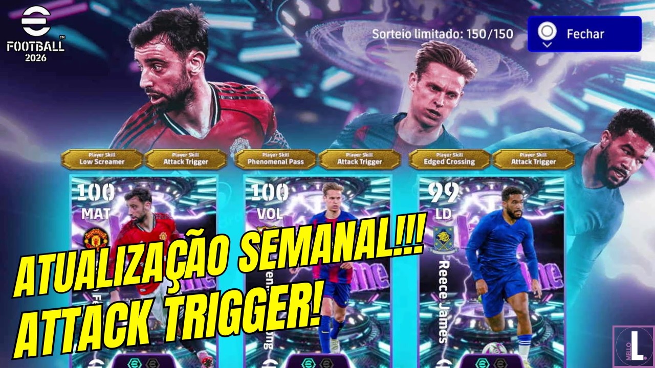 ATUALIZAÇÃO SEMANAL - EFOOTBALL 2026