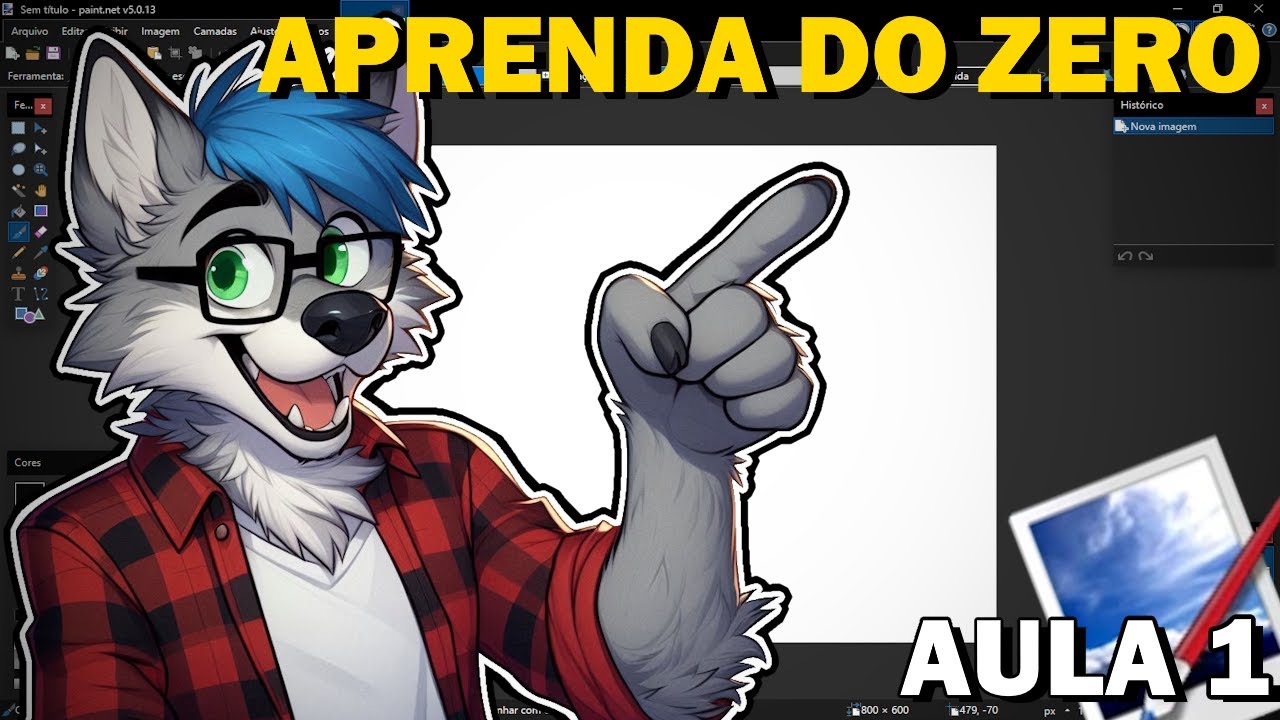 CONHEÇA o PAINT.NET - Conhecendo a INTERFACE #1