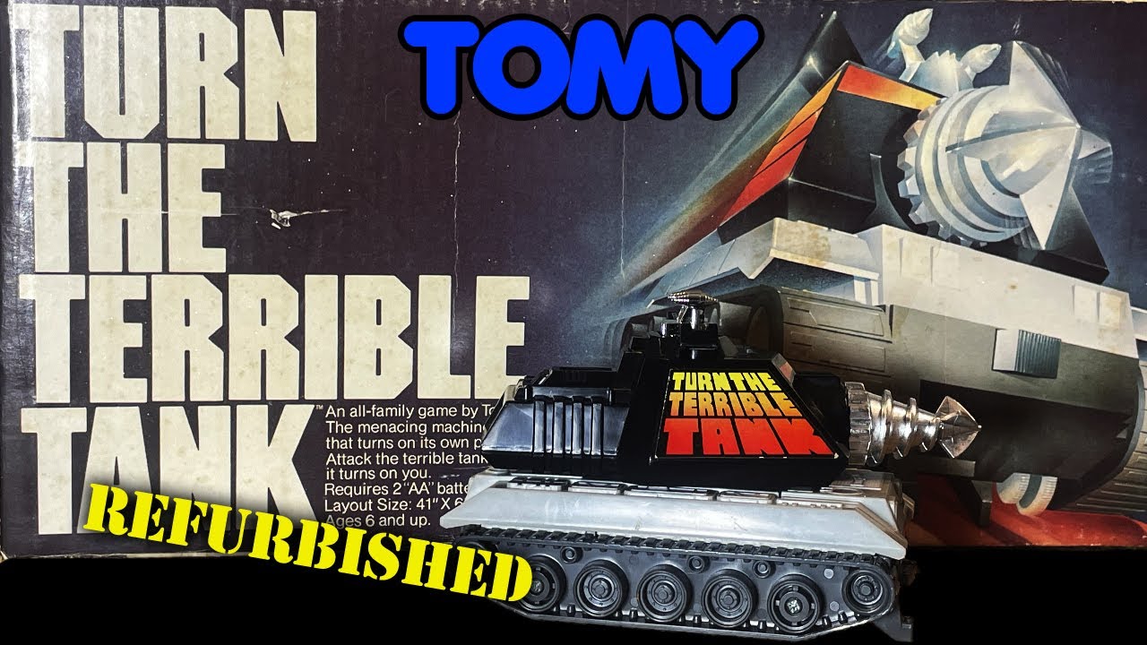 Восстанавливаем модель танка TOMY «Turn The Terrible Tank» — и она продаётся!