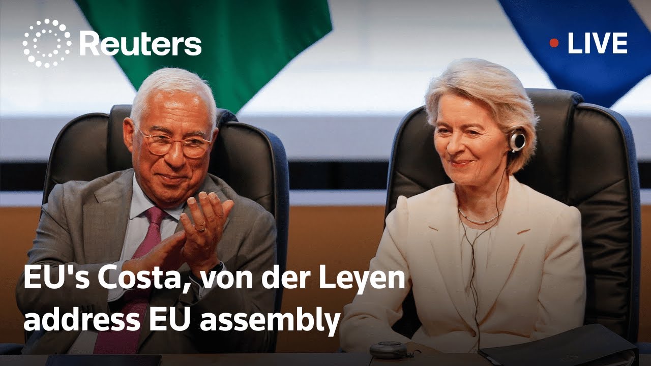 LIVE: EU's von der Leyen, Costa address EU assembly | REUTERS