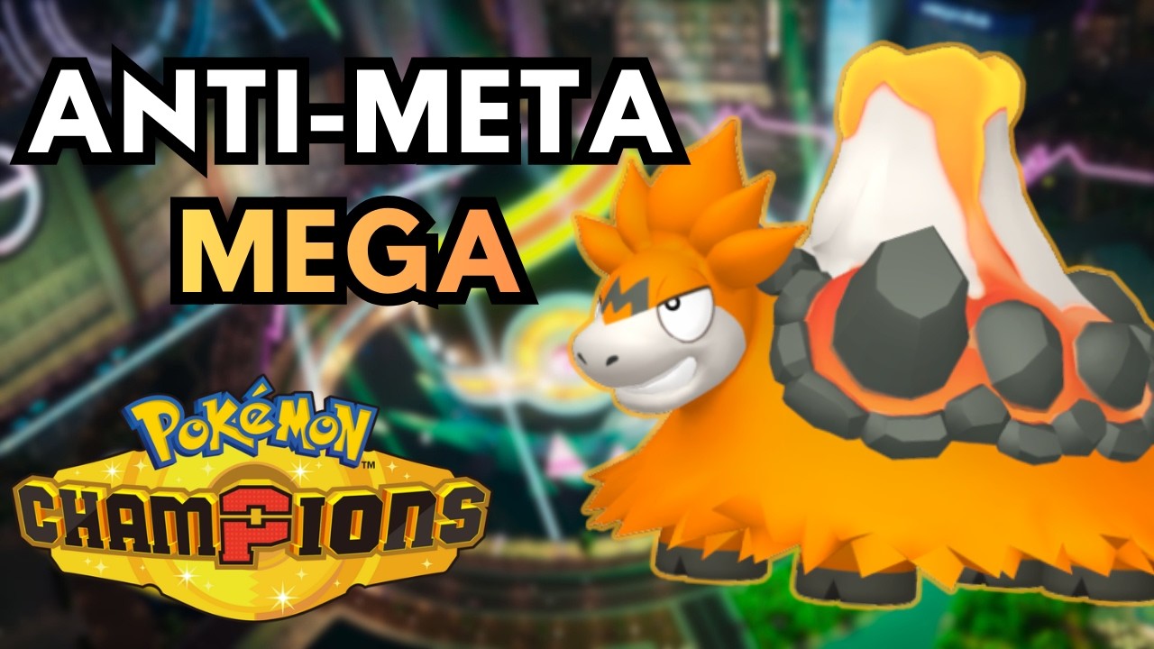 Мега Камерупт уничтожает целые команды в Pok&eacute;mon Champions.