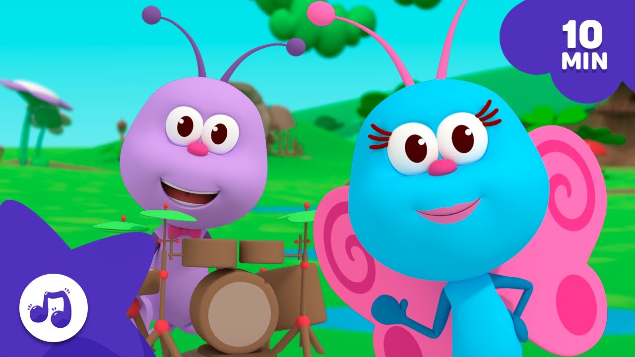 🎵 10 Minutos para Cantar e Dançar com Ti-Ti e To-To | Músicas Infantis | Bichikids em Português