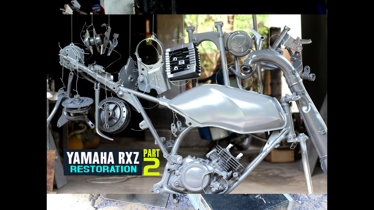 Yamaha Rx-z Restoration Part 2: Painting | By Prasanth Violet