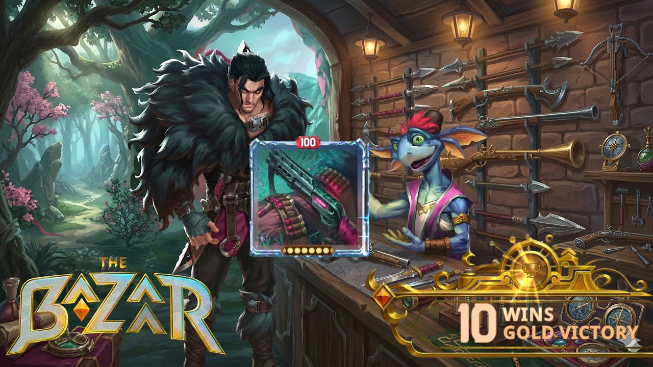Ep.21 The Bazaar Karnok Gameplay - Shotgun 