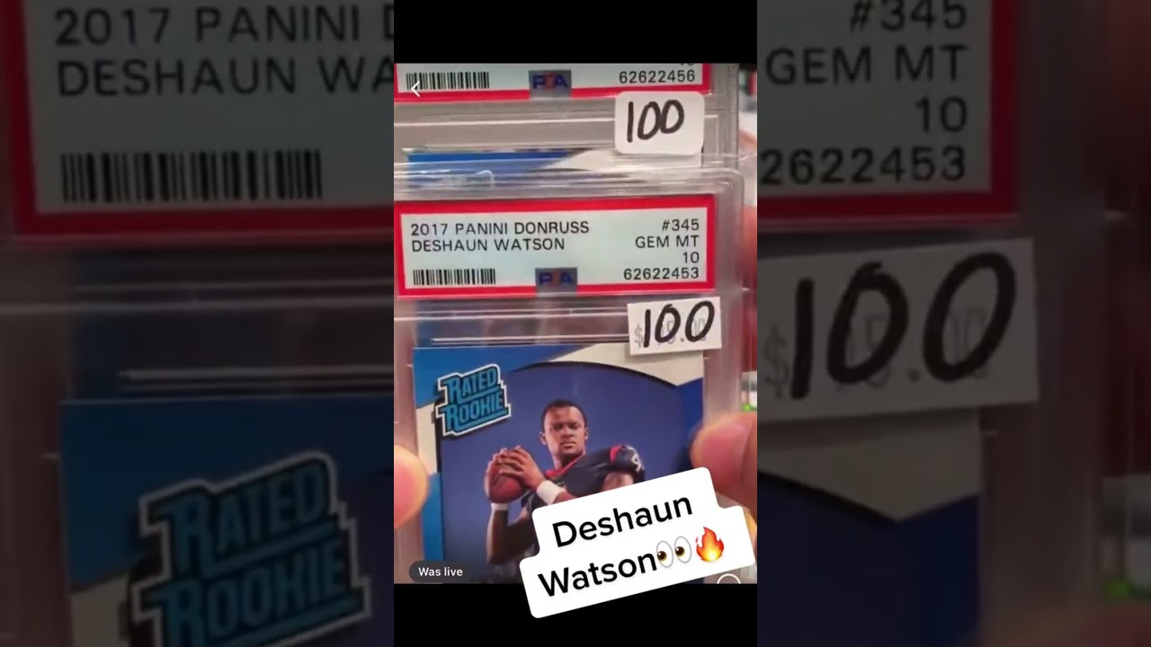 A Huge Deal For These Deshaun Watson Cards!!